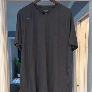 Rhone Men's Dark Charcoal Short Sleeve Reign Tee, Size XL